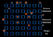 Crossfire for Apple II - I've been destroyed!