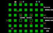 Crossfire for IBM PC/Compatibles - Game over.