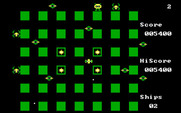 Crossfire for IBM PC/Compatibles - Gameplay on the 3rd level.