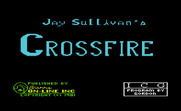 Crossfire for Commodore VIC-20 - Title screen.