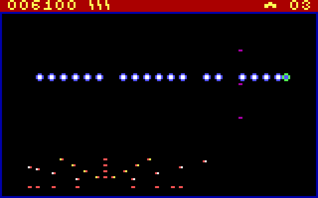 Round 42 IBM PC/Compatibles Screenshot: Destroyed again... !