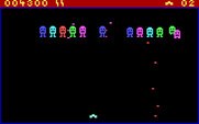 Round 42 for IBM PC/Compatibles - Each level features different enemies with different attack patterns.