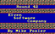 Round 42 for IBM PC/Compatibles - Title screen.