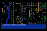 Battle of Antietam for Atari 8-bit - Defensive fire phase.