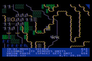 Battle of Antietam for Atari 8-bit - Game start.