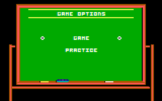 Championship Baseball IBM PC/Compatibles Screenshot: Time to setup some game options.