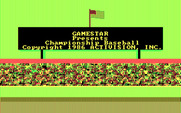 Championship Baseball for IBM PC/Compatibles - The national anthem plays...