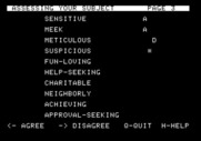 Mind Prober for Apple II - Responding to questions...