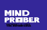 Mind Prober for Commodore 64 - Title screen.