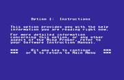 Mind Prober for Commodore 64 - Game information continued...
