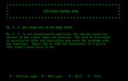 Mind Prober for IBM PC/Compatibles - The report spans several pages and topics...