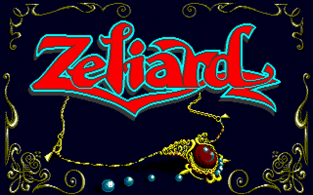 Zeliard IBM PC/Compatibles Screenshot: Title screen 2.