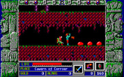 Zeliard for IBM PC/Compatibles - Run away!