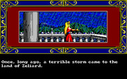 Zeliard for IBM PC/Compatibles - Opening; the story begins...