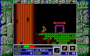 Zeliard for IBM PC/Compatibles - A town entrance.