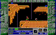 Zeliard for IBM PC/Compatibles - The cavern of Peligro.