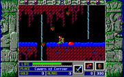 Zeliard for IBM PC/Compatibles - Each cavern presents unique enemies.