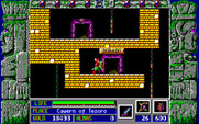Zeliard for IBM PC/Compatibles - Entrance to the town of Dorado...