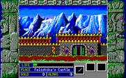 Zeliard for IBM PC/Compatibles - The game begins here.
