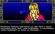 Zeliard for IBM PC/Compatibles - Some bad things start to happen...
