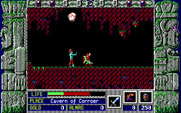 Zeliard for IBM PC/Compatibles - Each cavern features different types of enemies.
