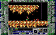 Zeliard for IBM PC/Compatibles - A frog attacks!