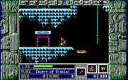 Zeliard for IBM PC/Compatibles - A town entrance.