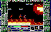 Zeliard for IBM PC/Compatibles - This level features lots of fire!