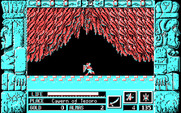 Zeliard for IBM PC/Compatibles - Running through a door to the next area...