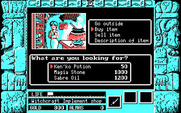 Zeliard for IBM PC/Compatibles - Buying some potions...