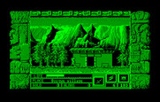 Zeliard for IBM PC/Compatibles - An above ground town.