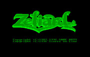 Zeliard for IBM PC/Compatibles - Title screen 1.
