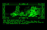 Zeliard for IBM PC/Compatibles - The princess has been turned to stone.