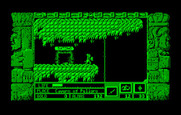 Zeliard for IBM PC/Compatibles - Entrance to a town.