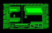 Zeliard for IBM PC/Compatibles - Running from a fire monster.