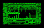 Zeliard for IBM PC/Compatibles - Entrance to the caverns...