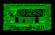 Zeliard for IBM PC/Compatibles - Talking to the locals.