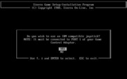 Zeliard for IBM PC/Compatibles - Do you have a joystick?
