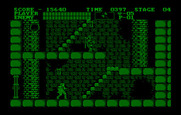 Castlevania for IBM PC/Compatibles - Start of the second level.