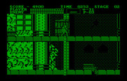 Castlevania for IBM PC/Compatibles - Walking through a door.