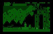 Castlevania for IBM PC/Compatibles - The castle; ready to enter?