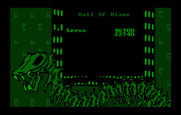 Castlevania for IBM PC/Compatibles - Game over; the high score board.