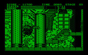 Castlevania for IBM PC/Compatibles - Giant bat attacks!