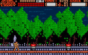 Castlevania for Amiga - The starting location.