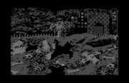 Castlevania for Commodore 64 - A view of the graveyard...