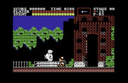 Castlevania for Commodore 64 - About to enter the castle!
