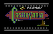 Castlevania for Commodore 64 - Title screen.