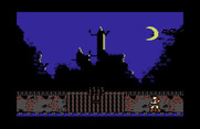 Castlevania for Commodore 64 - Game introduction.