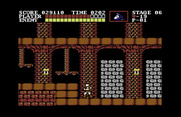 Castlevania for Commodore 64 - Watch out for those crushers.