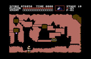 Castlevania for Commodore 64 - The second part of the map...